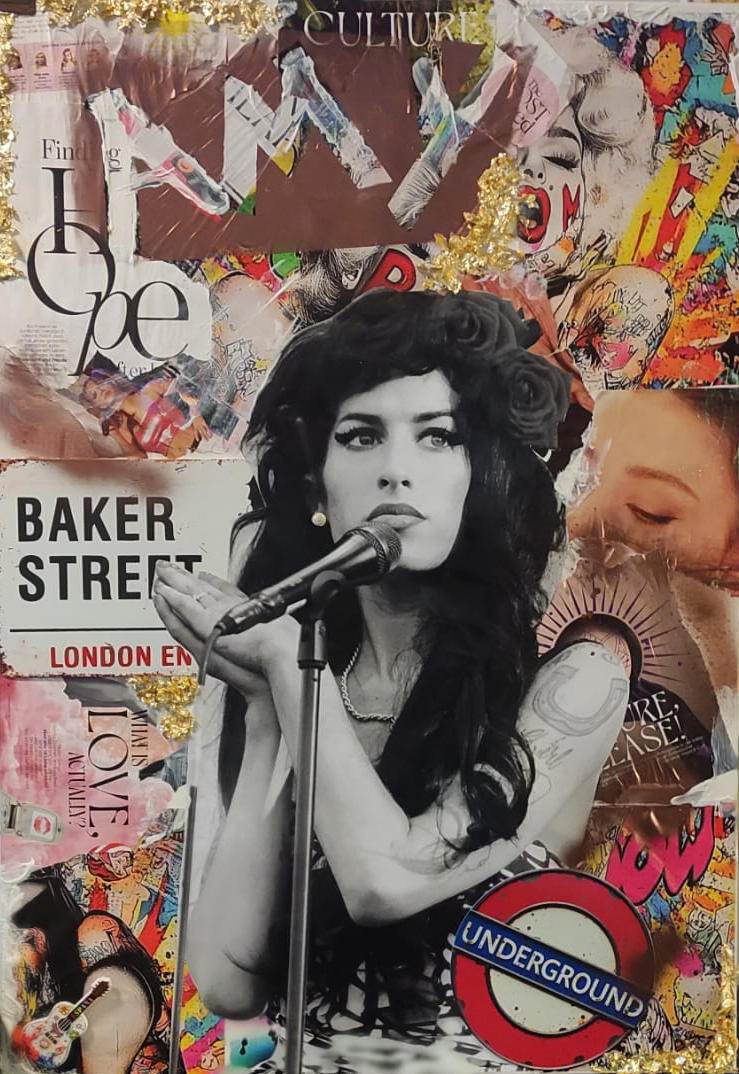 „She Sang What We Felt“ – Collage über Amy Winehouse