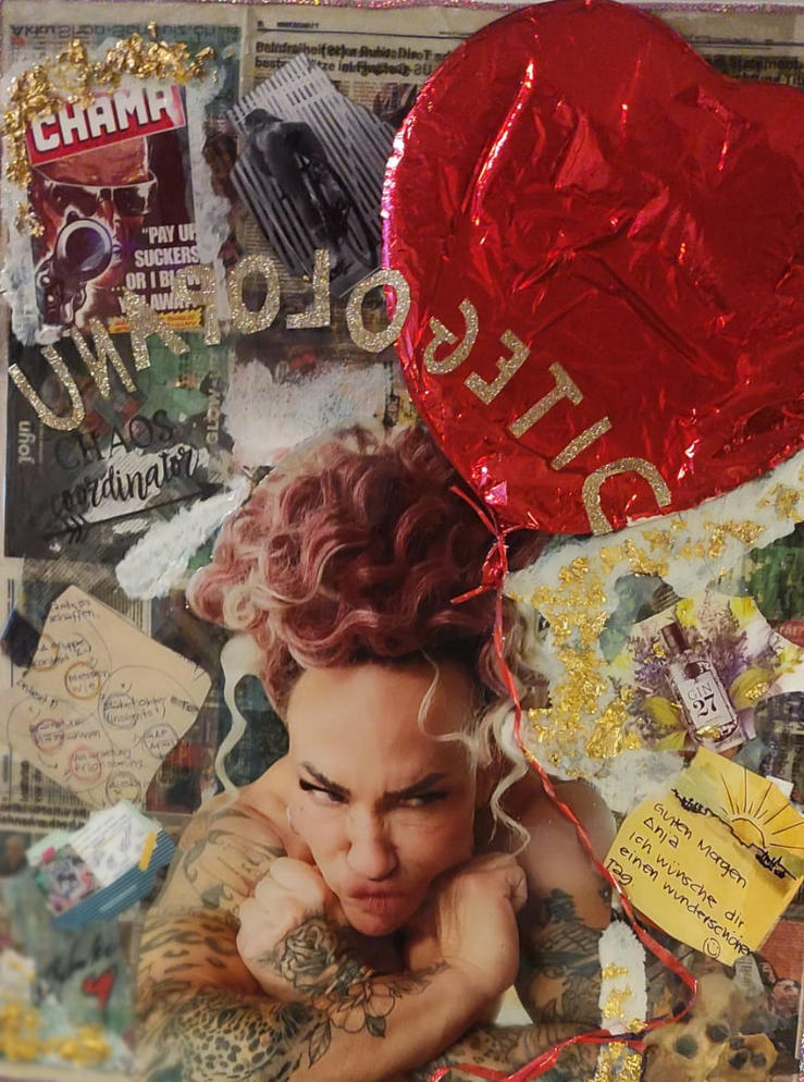 „Unapologetic“ – Selbstporträt-Collage